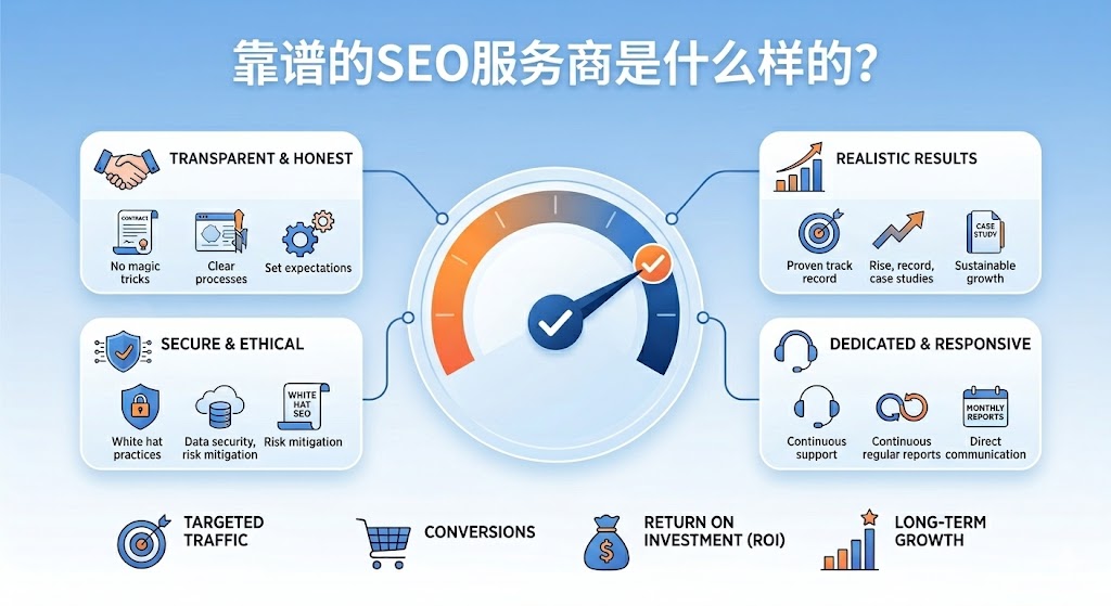 靠谱的SEO服务商是什么样的？