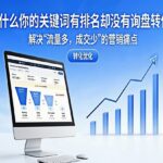 为什么你的关键词有排名却没有询盘转化？