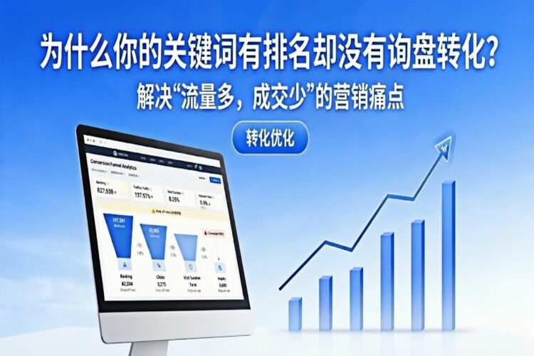 为什么你的关键词有排名却没有询盘转化？