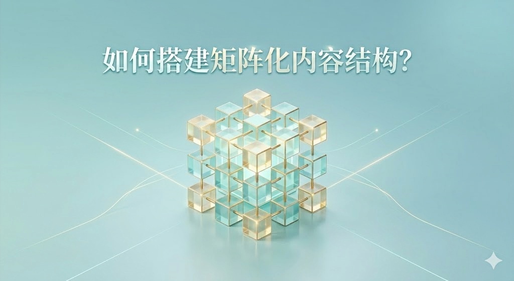 如何搭建矩阵化内容结构？