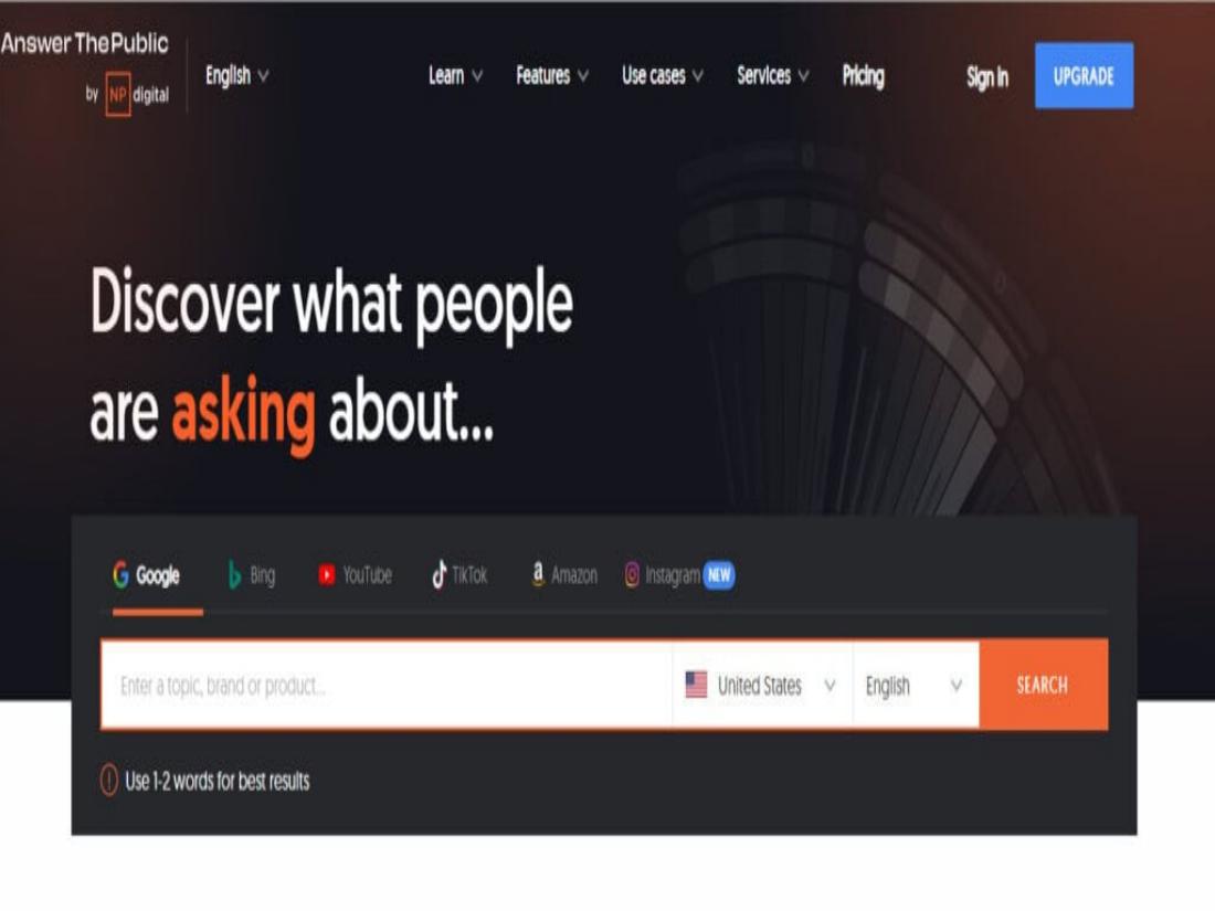 怎么用好AnswerThePublic帮助我们提高SEO效率