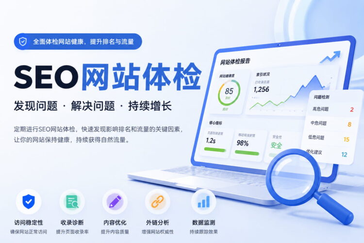 如何做seo网站体检？