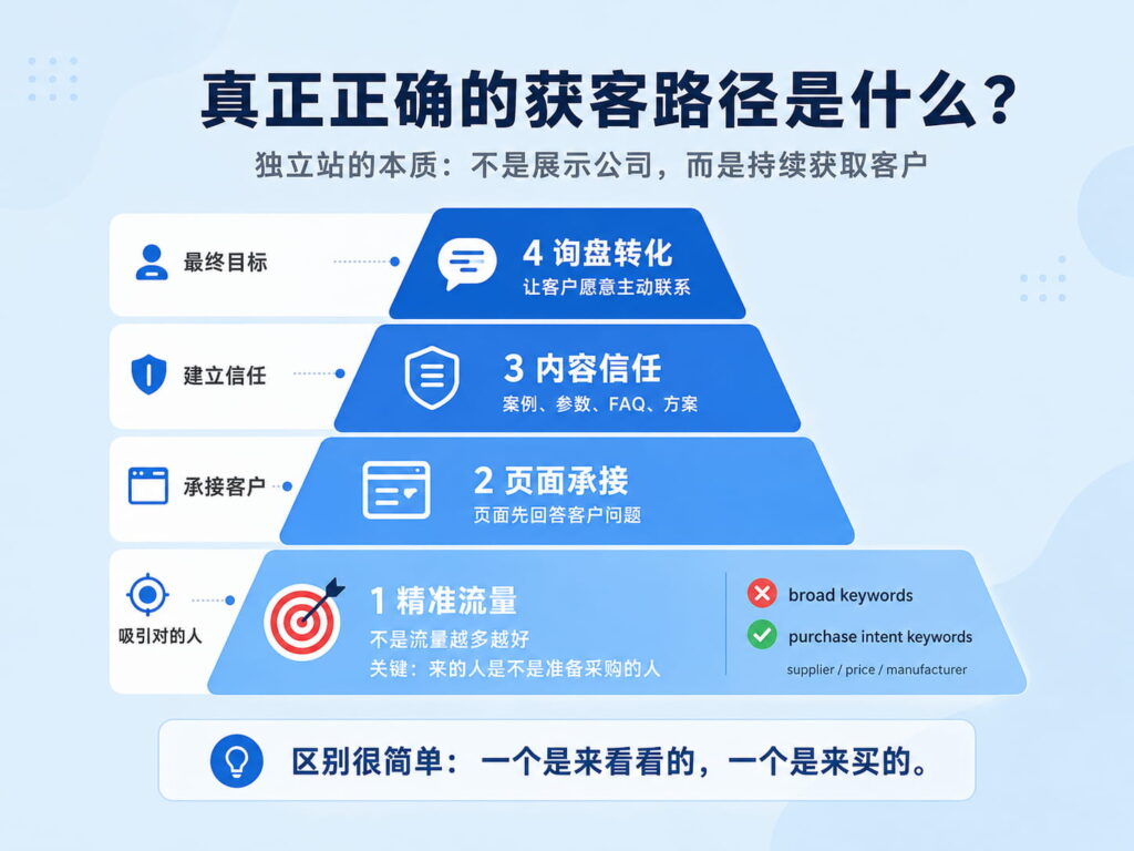 真正正确的获客路径是什么？